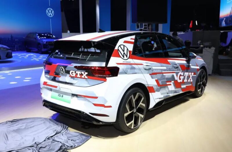 Volkswagen id.3 GTX открыт в Китае перед запуском