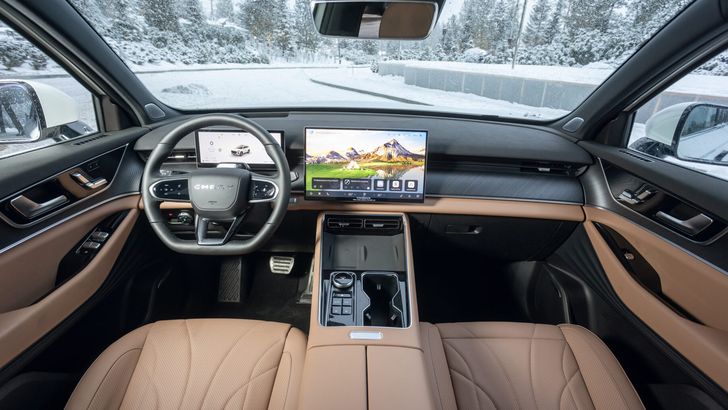 Интерьер Chery Tiggo 9 Интерьер Chery Tiggo 9