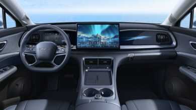 Byd Sealion 07 DM Большой внедорожник выявил интерьер в Китае Byd Sealion 07 DM Большой внедорожник выявил интерьер в Китае