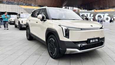 Электрический кроссовер Dongfeng Nammi 06 начал Presales в Китае Электрический кроссовер Dongfeng Nammi 06 начал Presales в Китае