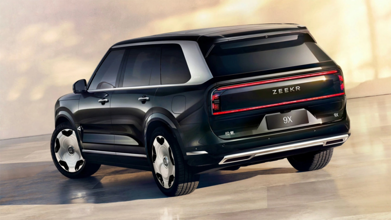 Zeekr обнародует официальные изображения 9x флагманского внедорожника перед Debute Auto Shanghai 2025