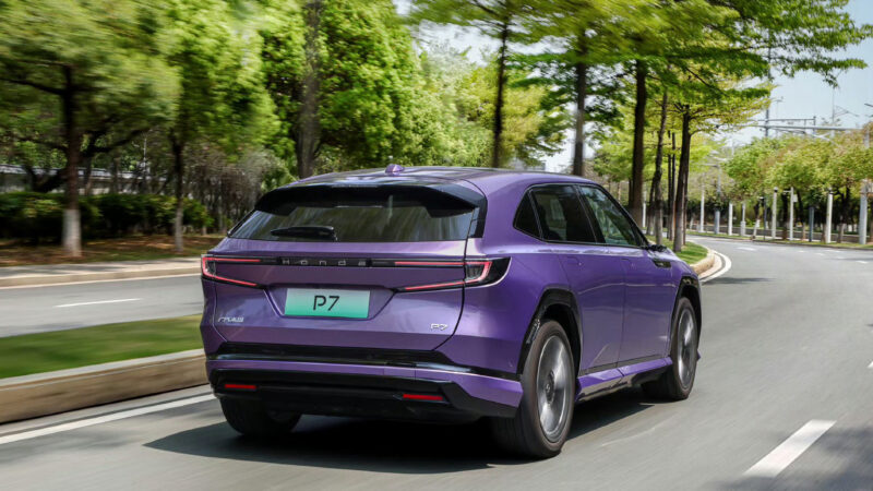 GAC Honda P7 Electric Suv запущен в Китае за 27 200 долларов США