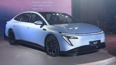 Седан Nissan N7 EV был запущен в Китае за 16 450 долларов США Седан Nissan N7 EV был запущен в Китае за 16 450 долларов США