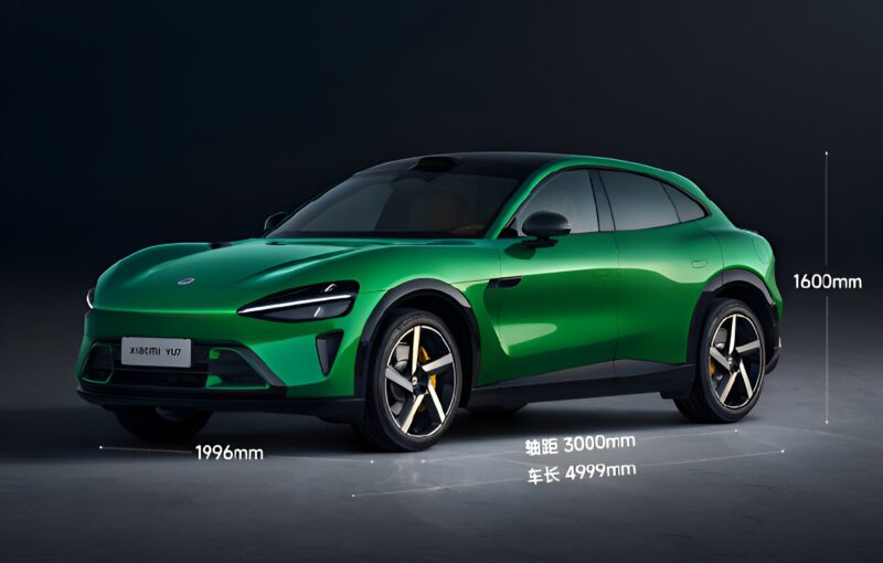 В Китае дебютирует Xiaomi YU7: сравнение дизайна повышает популярность Ferrari