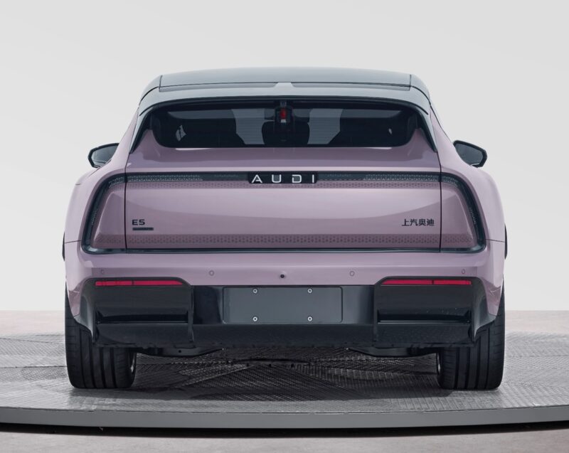 В Китае раскрыта производственная версия электрического Audi E5 Sportback от регулятора, показывающая его принадлежность к SAIC