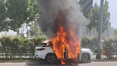 В Китае робот-такси Pony.ai загорелся во время испытаний в Пекине на фоне расширения