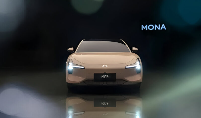 В Китае Xpeng представила Mona M03 Max 20 мая: долгожданный выпуск после задержек из-за настройки автономности