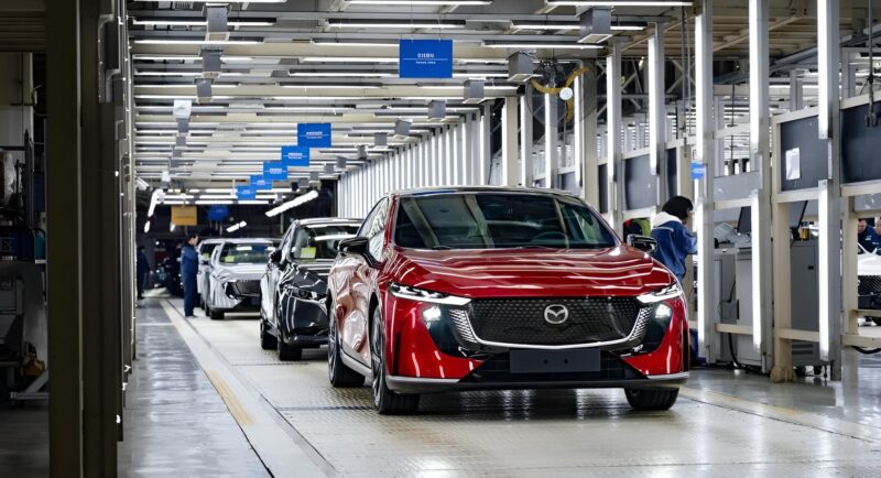 Mazda делает ставки на китайский СП на 300 тыс. Годовых продаж, 90% NEV к 2027 году