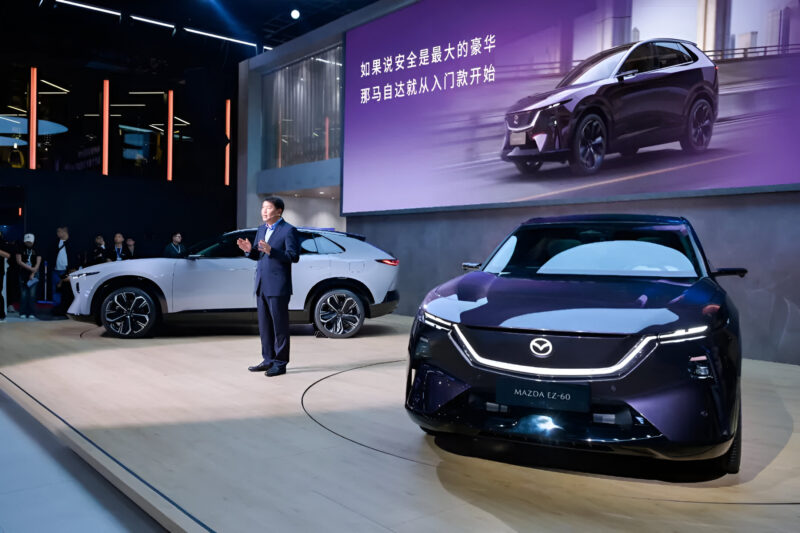 Mazda делает ставки на китайский СП на 300 тыс. Годовых продаж, 90% NEV к 2027 году