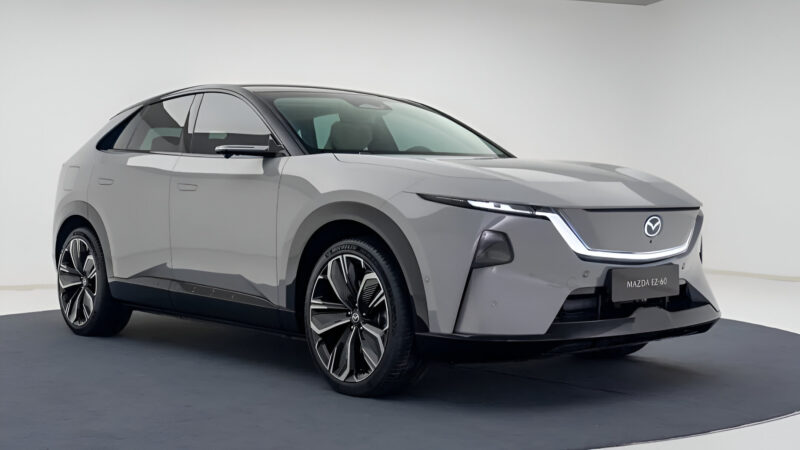 В Китае заметили Mazda EZ-60 SUV на дорожных испытаниях на фоне ажиотажа: количество предзаказов превысило 20 000