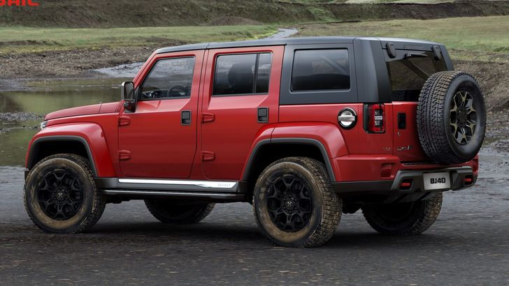 Дизельный BAIC BJ40 Дизельный BAIC BJ40