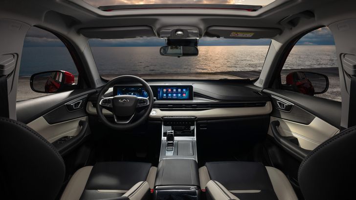 Интерьер Chery Tiggo 4 Pro 18 years edition Интерьер Chery Tiggo 4 Pro 18 years edition