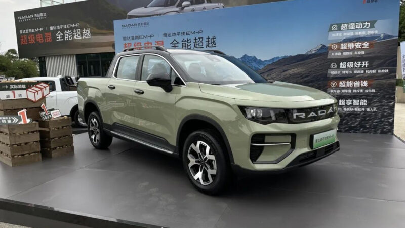 В Китае стартовали продажи пикапа Geely Radar King Kong EM-P за 19 400 долларов США