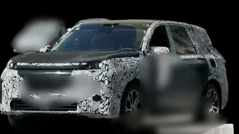 Geely Galaxy Starship 9 PHEV Crossover Spotted в Китае во время дорожных испытаний