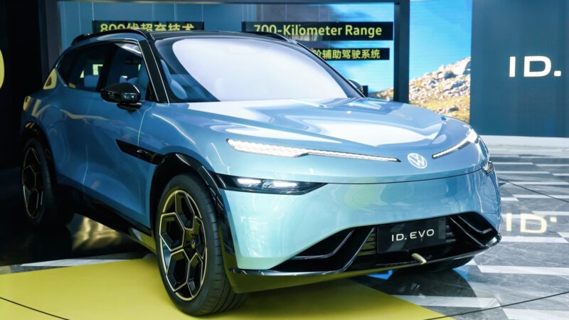В Китае стартовало предсерийное производство кроссовера Volkswagen ID.Evo