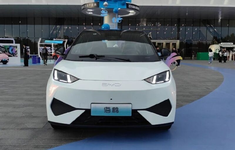 В Китае выпущено более 1 миллиона автомобилей BYD Seagull