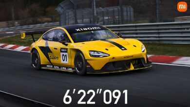 В Китае выпустили ограниченную версию Xiaomi SU7 Ultra, которая стала третьим самым быстрым автомобилем на трассе Нюрбургринг с результатом 6:22.091 круга. В Китае выпустили ограниченную версию Xiaomi SU7 Ultra, которая стала третьим самым быстрым автомобилем на трассе Нюрбургринг с результатом 6:22.091 круга.