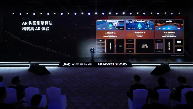 В Китае Huawei и Xpeng объединились для запуска отраслевого AR-HUD для нового кроссовера Xpeng G7