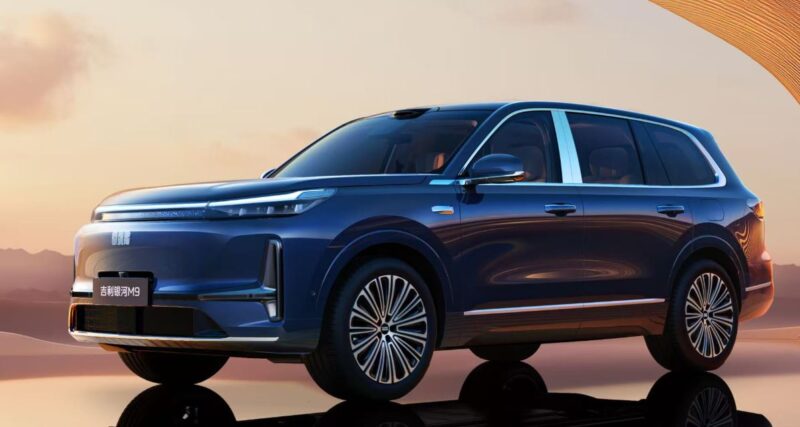 В Китае раскрыты ключевые характеристики флагманского внедорожника Geely Galaxy M9