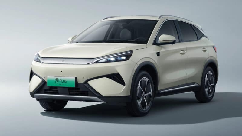 Обновленный BYD Atto 3, выпущенный в Китае за 15 940 долларов США - добавлен холодильник и новые функции ADAS