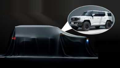 В Китае компания BYD поделилась тизером нового внедорожника Fang Cheng Bao Tai 7 SUV