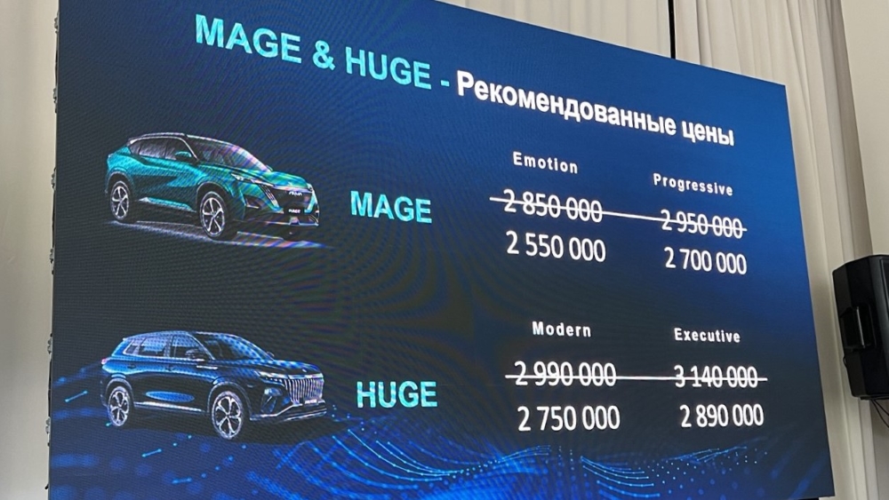Dongfeng Mage цены комплектации в России 