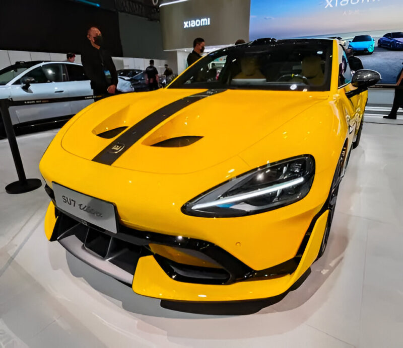 В Китае представлена трековая версия Xiaomi SU7 Ultra на выставке Greater Bay Auto Show с результатами Нюрбургринга