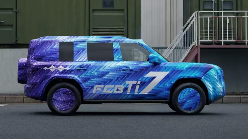 В Китае представлен новый кроссовер BYD под названием FCB Ti7