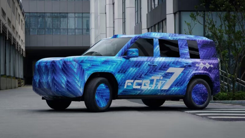В Китае представлен новый кроссовер BYD под названием FCB Ti7
