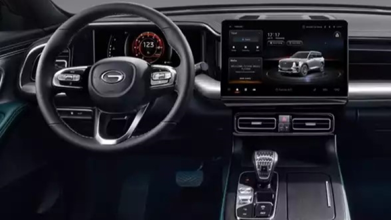 gac gs8 dragon hev салон интерьер