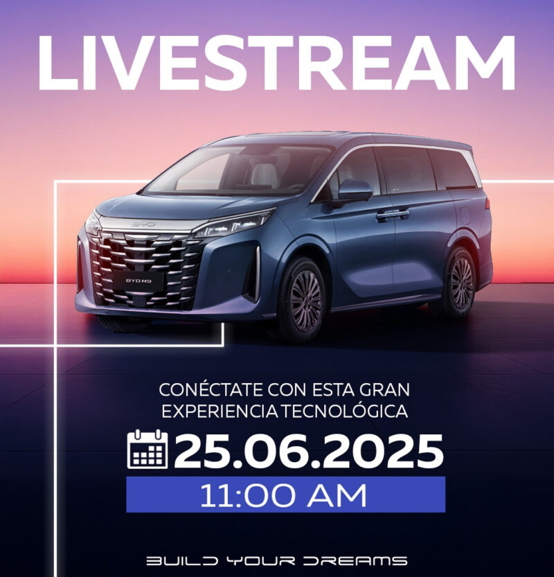 В Мексике компания BYD запускает минивэн Xia в конце июня 2025 года