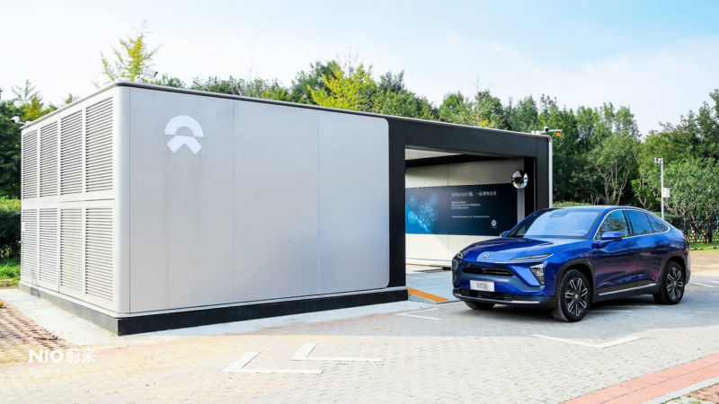 В Китае Nio борется с нецелевым использованием замены батарей на фоне финансовых потерь