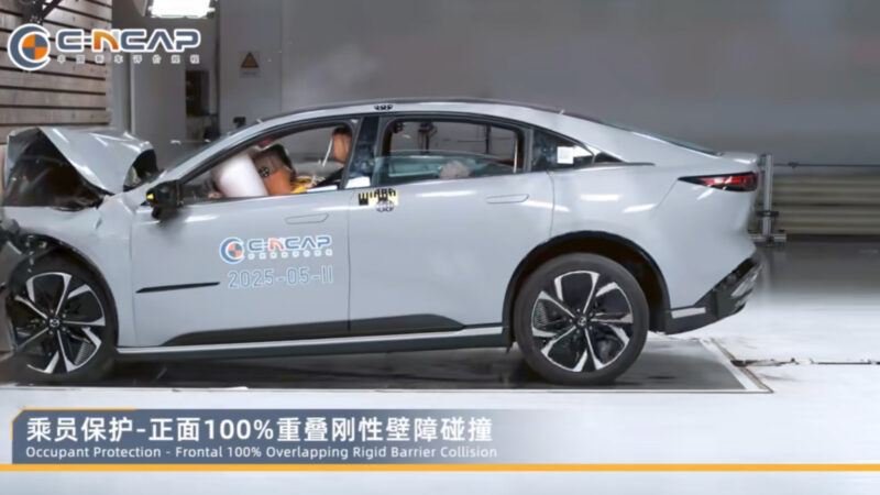 В Китае седан Mazda EZ-6 EV получил пять звезд в краш-тесте C-NCAP