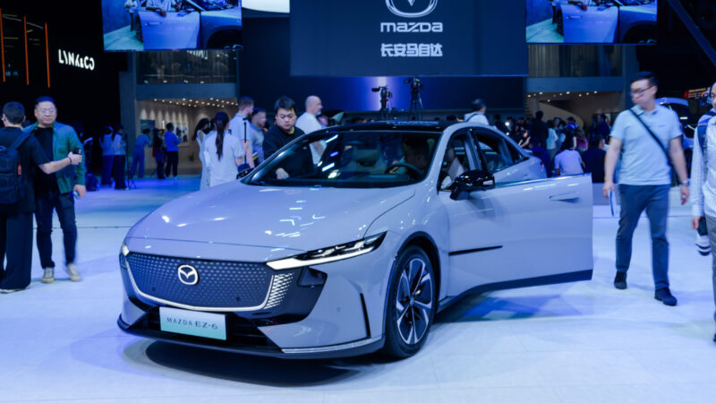 В Китае седан Mazda EZ-6 EV получил пять звезд в краш-тесте C-NCAP