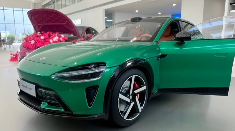 В Китае электрокар Xiaomi YU7 SUV набрал более 289 000 предзаказов за 60 минут.