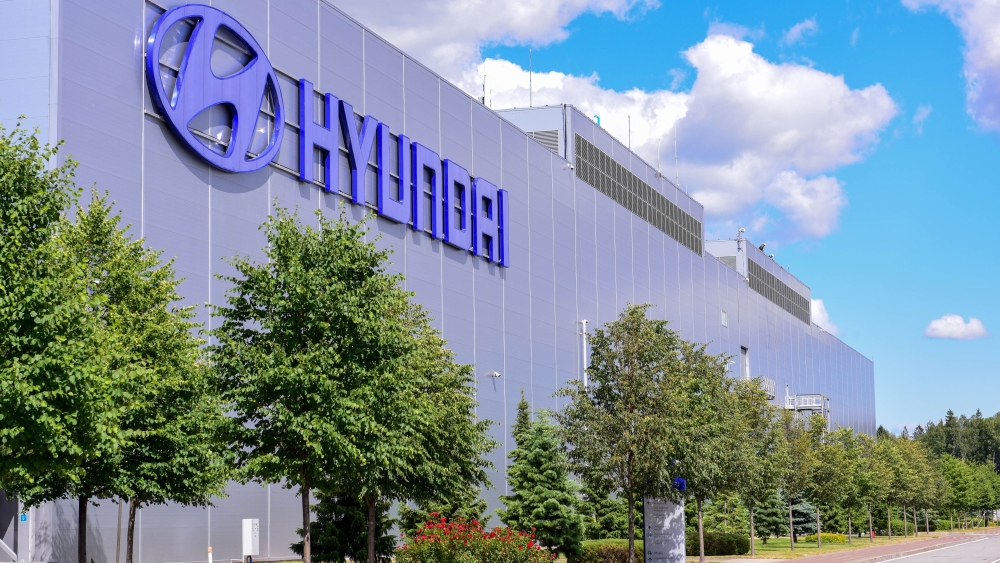 Бывший автозавод Hyundai в Сестрорецке Ленинградской области