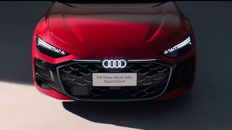 В Китае начался предпродажный старт продаж Audi A5L Sportback производства SAIC с Huawei ADS по цене от 300.