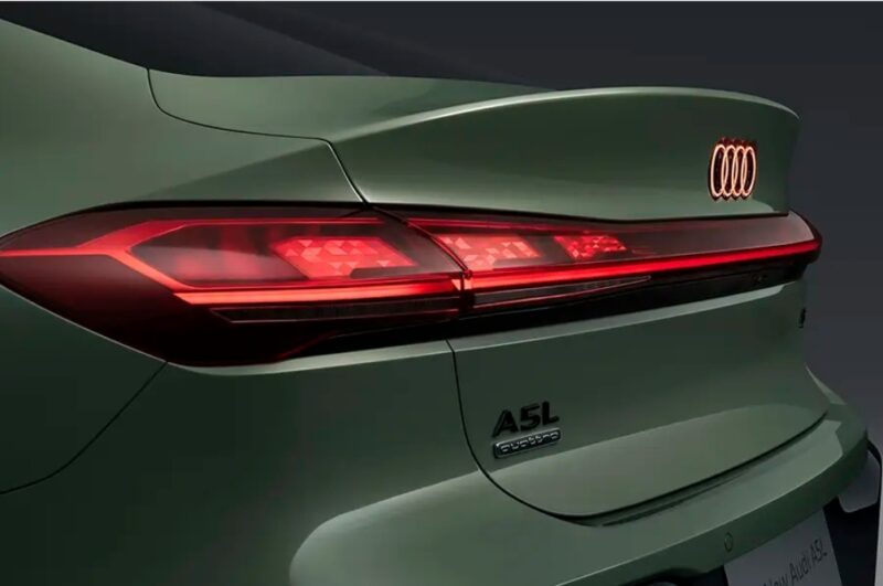 В Китае начался предпродажный старт продаж Audi A5L Sportback производства SAIC с Huawei ADS по цене от 300.