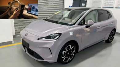 В Китае замечена новая MG4 EV, раскрыт салон, начало продаж в сентябре 2025 года