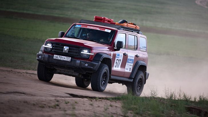 Танк 300 на ралли 