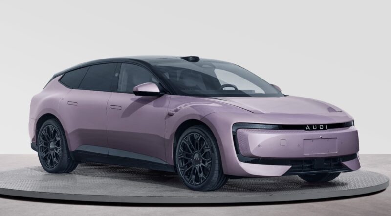 В Китае заметили электрический кроссовер AUDI перед запуском в 2026 году