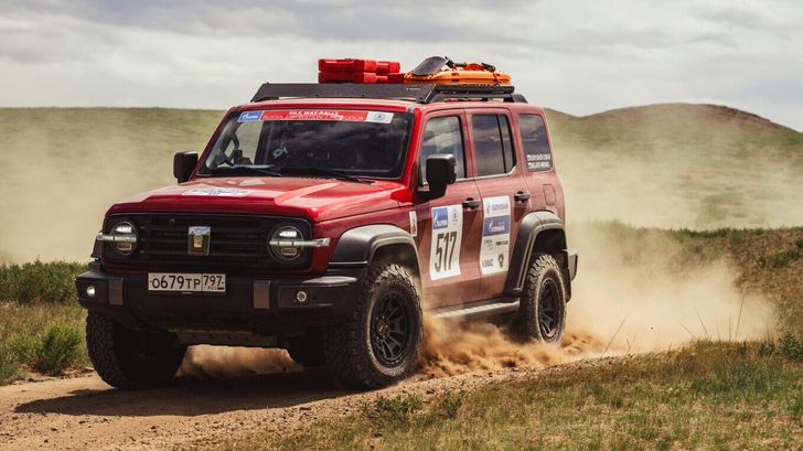 Танк 300 на ралли 