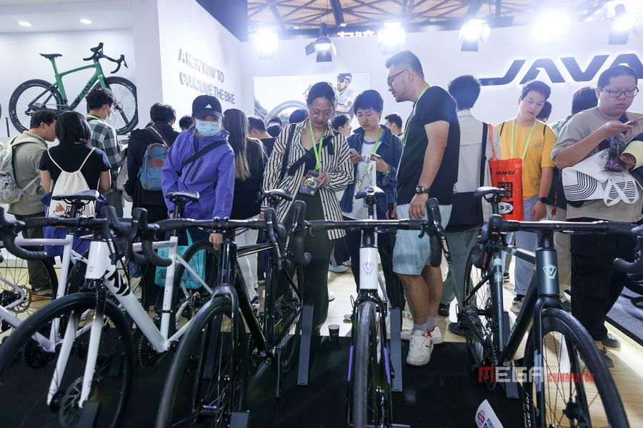 Инвентаризация электрических велосипедов и электрических мотоциклов в Китайском цикле 2025 Китайский цикл 2025 мотоциклетная промышленность MGEA ChinaMotor. 02