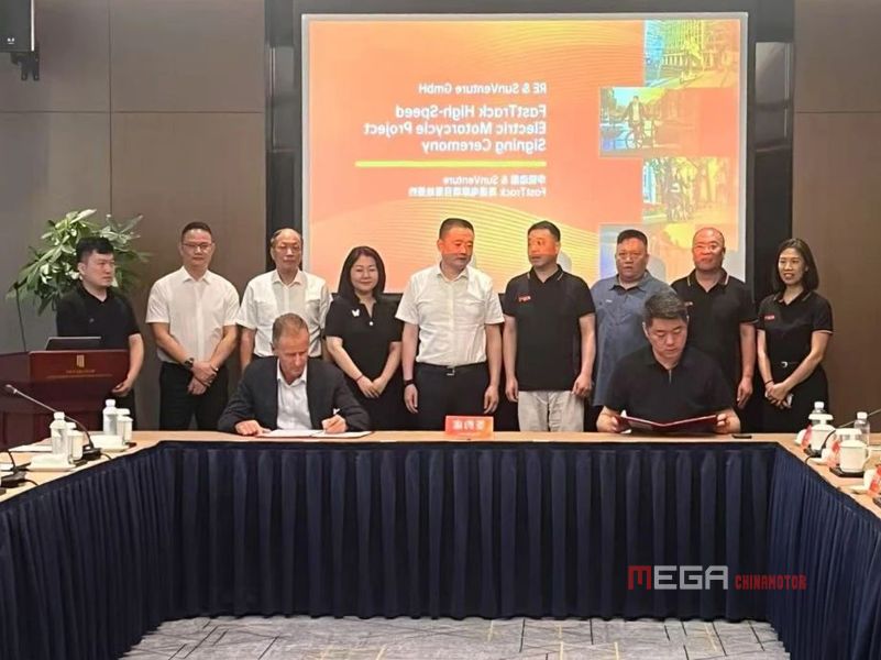 Настоящая энергия сотрудничает с немецким солнцем Venture Настоящая энергия сотрудничает с немецкой Sun Venture Real Energy сотрудничает с Sun Venture China Motorcycle News Mega ChinaMotor 03