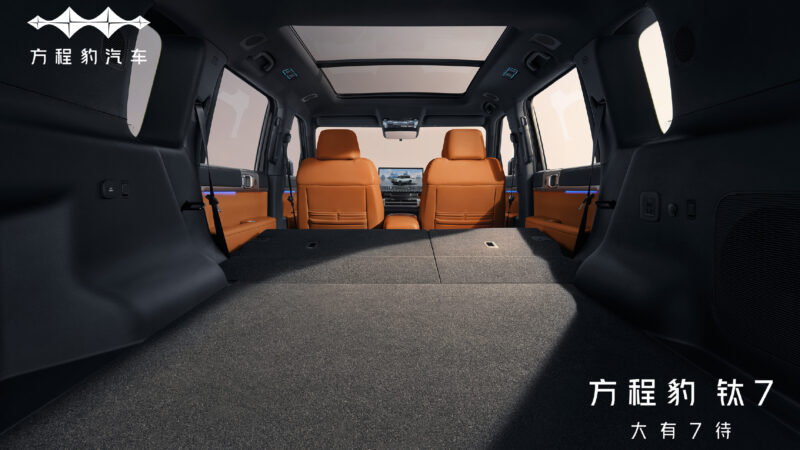 В Китае замечен BYD Fang Cheng Bao Ti7 перед запуском