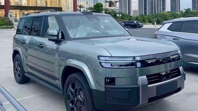 В Китае замечен BYD Fang Cheng Bao Ti7 перед запуском