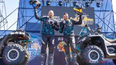 CFMoto Thunder Racing Team одержала двойную победу в категории QUAD на ралли Сафари в Южной Африке CFMoto Thunder Racing Team одержала двойную победу в категории QUAD на ралли Сафари в Южной Африке
