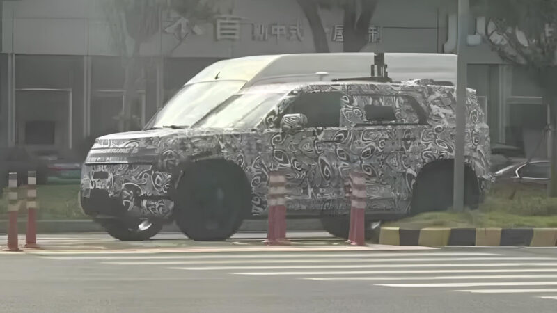 В Китае замечен внедорожник Freelander от Land Rover и Chery