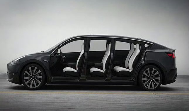 В Китае Tesla осенью запустит Model Y L с увеличенной колесной базой и шестью местами