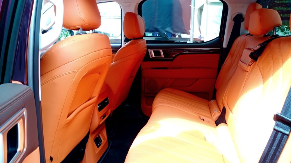 Foton V9 Interior Interior Second Row